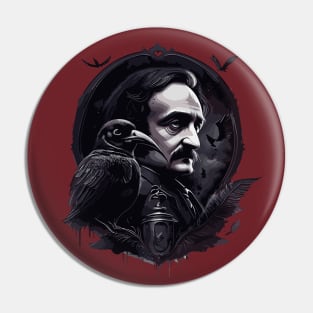 Edgar Allan Poe Pin