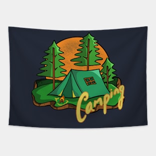 Outdoor Camping Tapestry