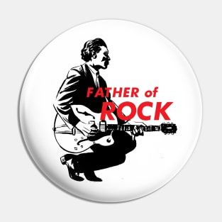 Chuck Berry Father of Rock and Roll Pin