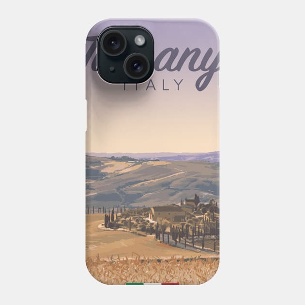 Tuscany, Italy Phone Case by JingleSnitch