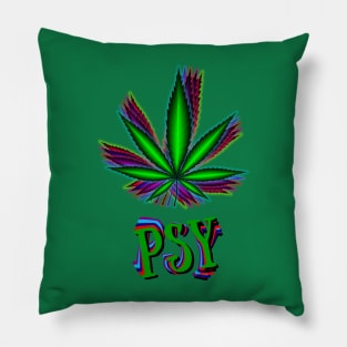 PSY Trance Multicolor Pillow