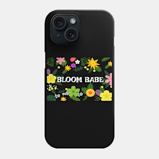 Bloom Babe - Flower Pattern Design Phone Case