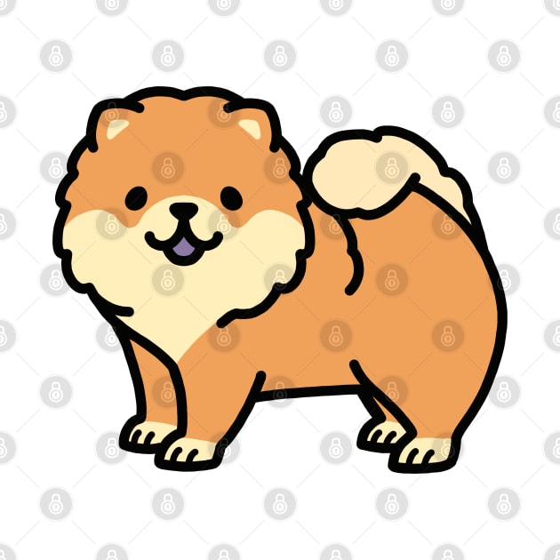 Chow Chow by littlemandyart