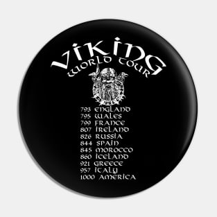 Viking World Tour Pin