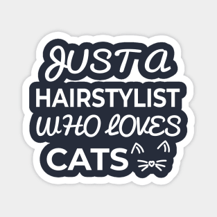 hairstylist cat owner Magnet