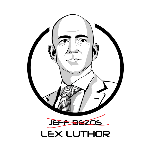 Jeff Bezos is Lex Luthor by Froggy101rj