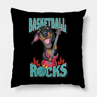 Basketball Rocks Pillow