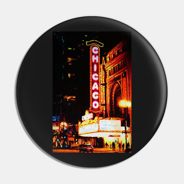 Chicago Theater Pin by JustianMCink