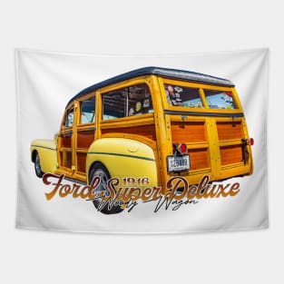 1946 Ford Super Deluxe Woody Wagon Tapestry