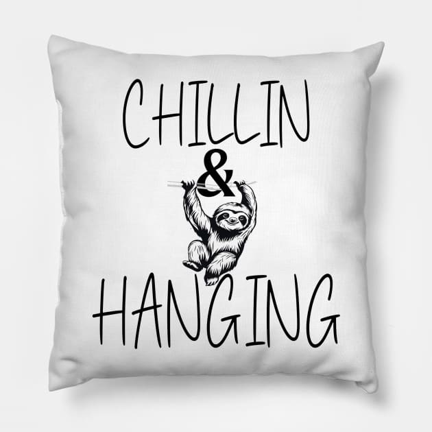 Chillin' and Hanging Pillow by piksimp