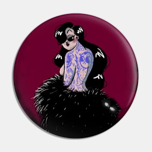 Furry Pussy Pin