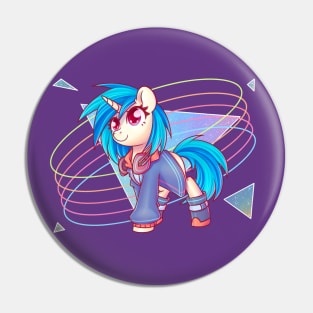 Vinyl Scratch Pin