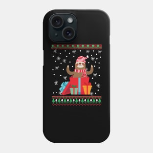 Funny Sloth Lovers christmas Phone Case