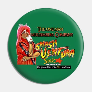 Smash Ventura - One man multimedia company Pin