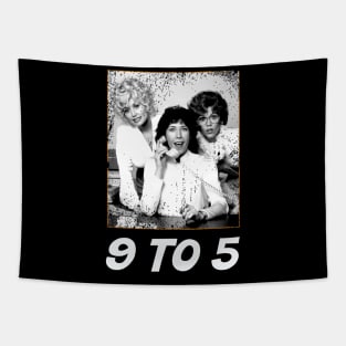 Working 9 to 5 Retro-Inspired Tees Featuring the Legendary Trio Tapestry