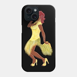 Chi Chi DeVayne (Black Background) Phone Case