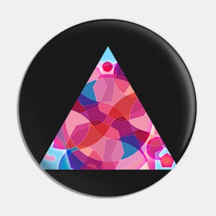 Purple Abstract Pin