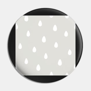 Happy Rainy Day Pattern Pin