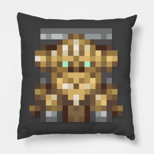 Robo low-res pixelart Pillow