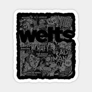 Welts Collage GREY Magnet
