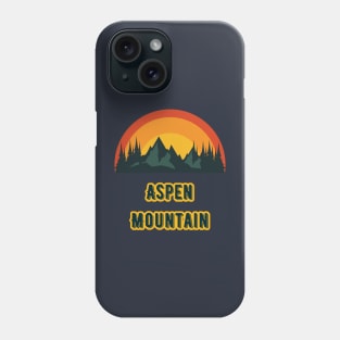 Aspen Mountain Phone Case