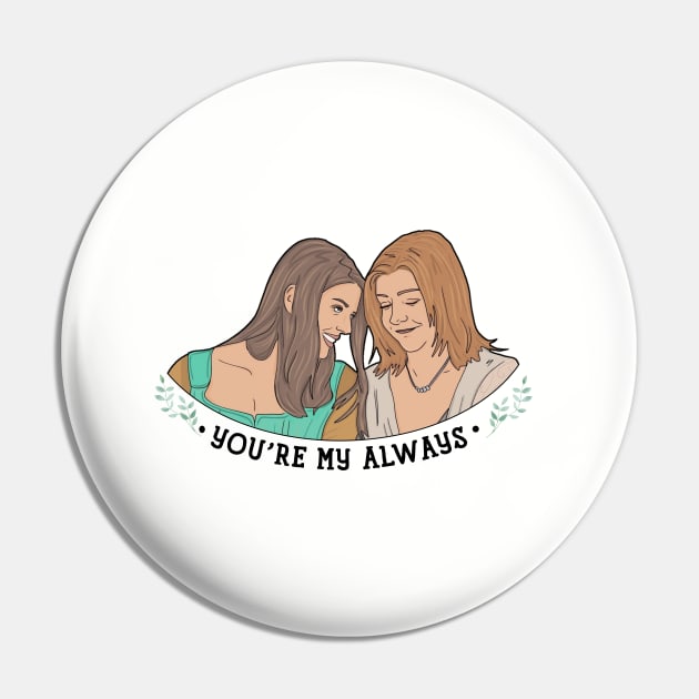 Willow & Tara Always BTVS Pin by likeapeach