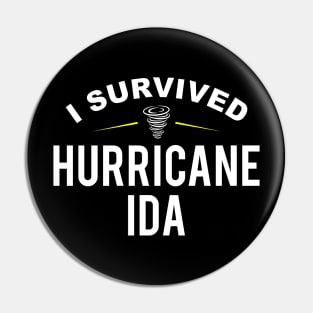 I Survived Hurricane Ida Pin