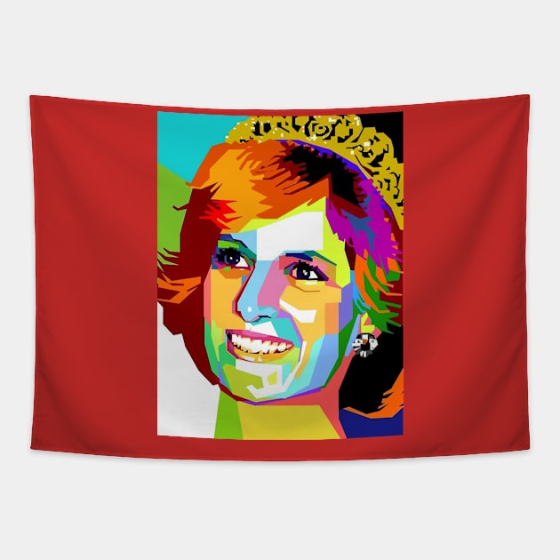 lady diana Tapestry by montiktomboy