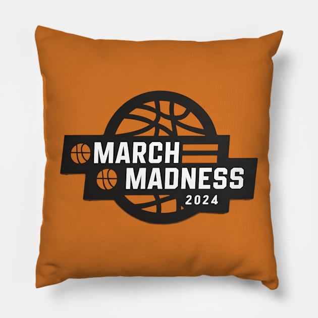 march madness competition Pillow by CreationArt8