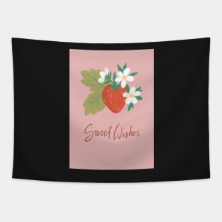 Strawberry sweet wishes Tapestry