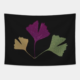 Ginkgo biloba leaves Tapestry