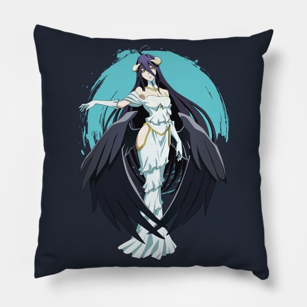 Overlord - Abedo Pillow by Hala Art