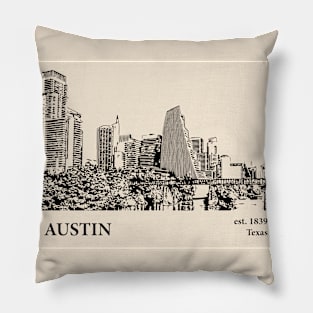 Austin - Texas Pillow