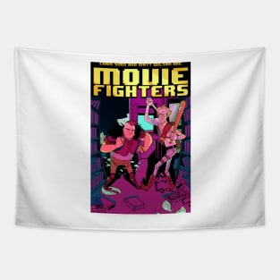 Movie Fighters poster by Erica Henderson Tapestry