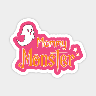 Mommy Monster Halloween Magnet