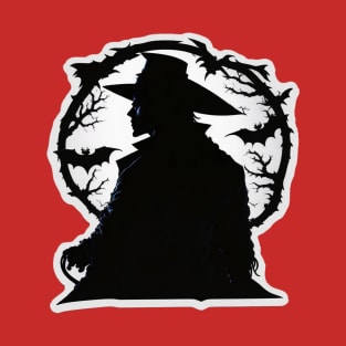 Halloween Bad Guy silhouette T-Shirt