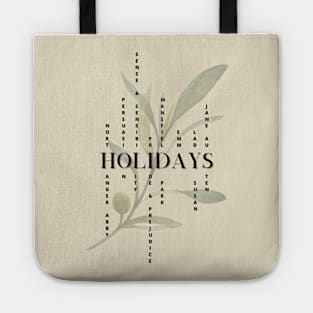 SUMMER HOLIDAYS - Jane Austen novels design Tote