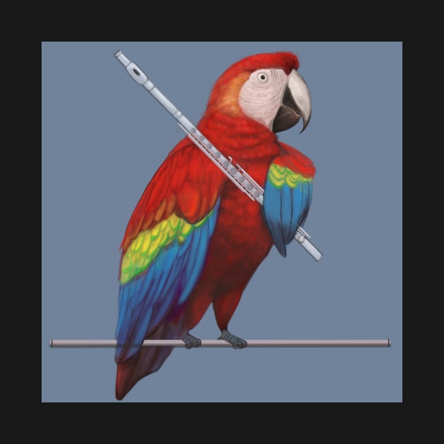 Musical Parrot by JHeavenor