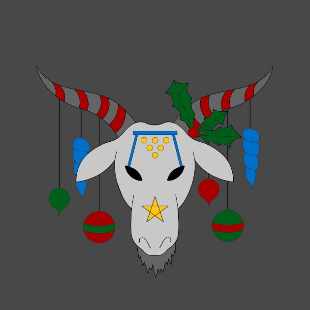 Yule Goat by Jaq of All
