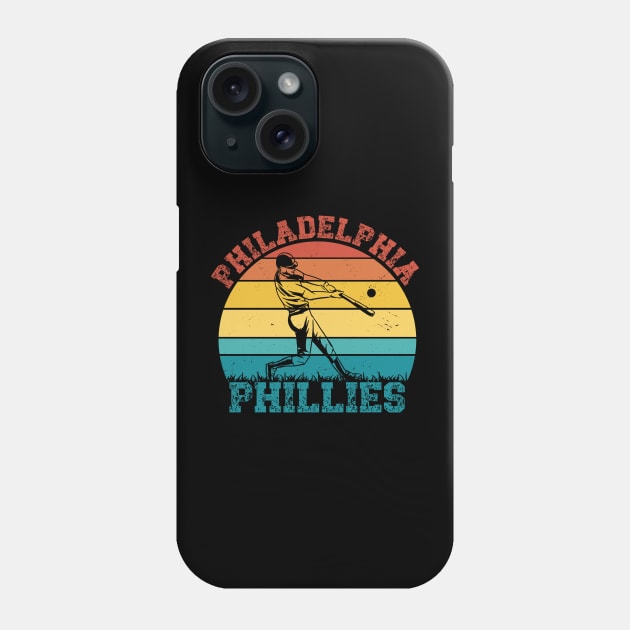 Philadelphia Phillies Retro Phone Case by vectrus