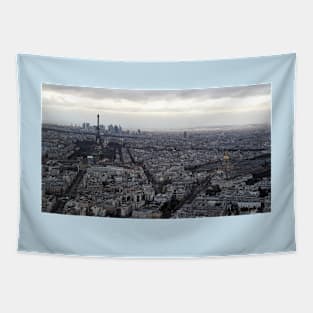 Paris View from the Montparnasse Tower Tapestry