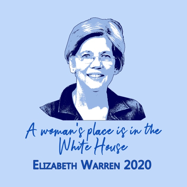 ELIZABETH WARREN 2020 A Womans Place by Scarebaby