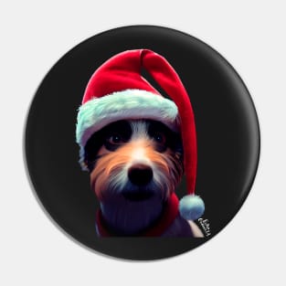 Christmas Cute dog Pin