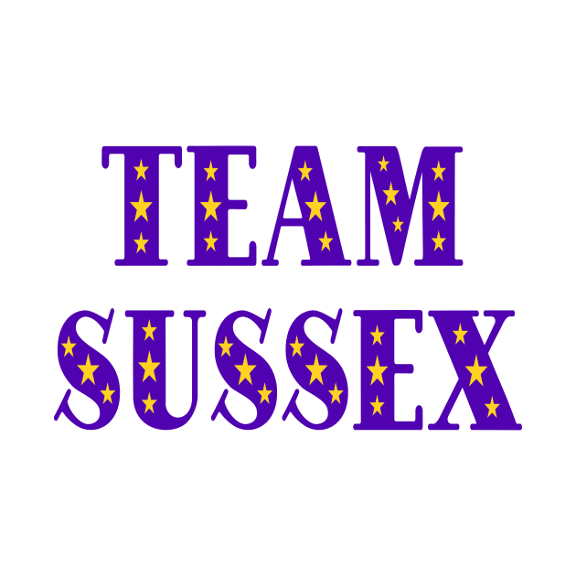 TEAM SUSSEX by Scarebaby