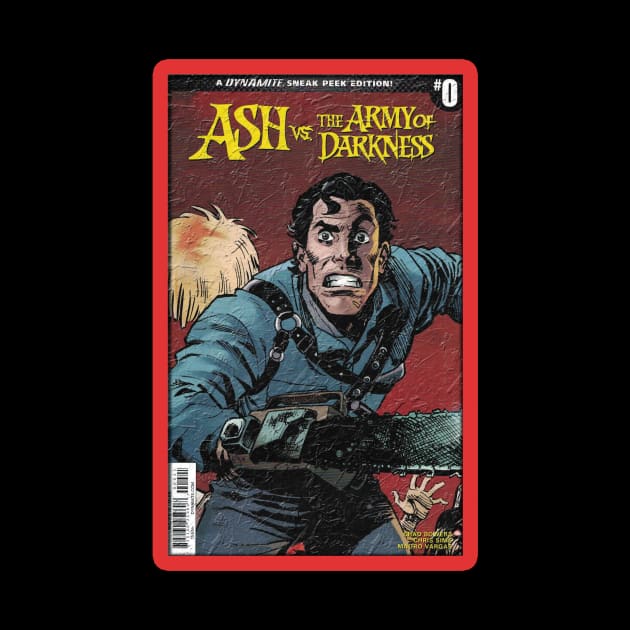 Army of Darkness - Bruce Campbell Comic Cover Graphic by Mr.TrendSetter