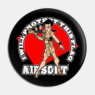 Airsoft Flag Female Pin