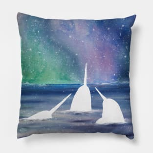 Cold Ocean Glow Pillow