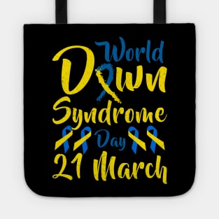 Down Syndrome Day Awareness Socks 21 March Tote