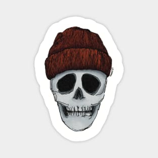 Beanie Skull Magnet