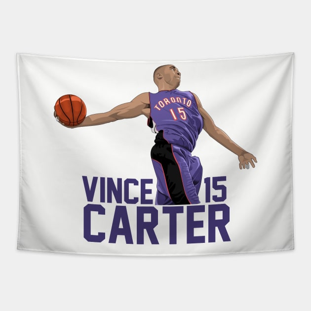 Vince Carter Tapestry by Sgt_Ringo